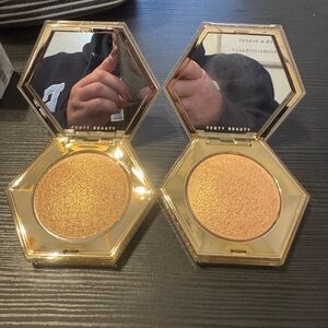 Fenty Beauty Shimmering Gold Highlighter Set